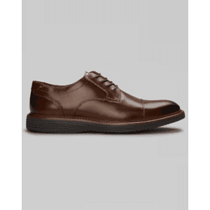 Johnston & Murphy Hodges Cap Toe Leather Oxford Dress Shoe (Tan) $40 + Free S&H