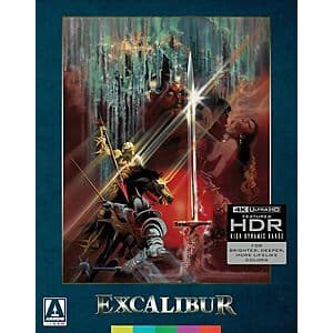 Excalibur (Limited Edition Arrow Video 4K Ultra HD Blu-ray) $37 + Free Shipping