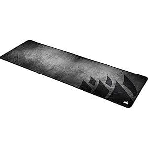Corsair MM300 Pro 36.6"x11.8" Extended Cloth Gaming Mouse Pad (Black/Gray) $15