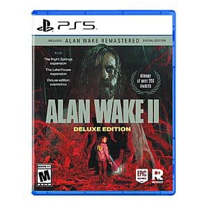 Alan Wake 2 - Deluxe Edition (PS5) $30