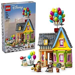 598-Piece LEGO Disney and Pixar ‘Up’ House Building Toy $30.80