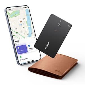 UGREEN FineTrack Slim Wallet Rechargeable Bluetooth Tracker Card (iOS Only) $18