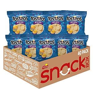 40-Count 1oz Tostitos Bitesize Rounds Corn Tortilla Chips $12.60 w/ Subscribe & Save