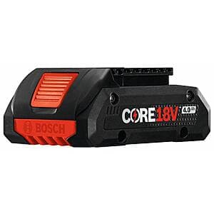BOSCH CORE18V Lithium-Ion Advanced Power Battery: 8 Ah $79, 4 Ah $59 + Free Shipping