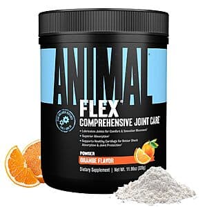 11.96-Oz Animal Flex Joint Support Powder (30 Servings, Orange Flavor) $10.30 w/ S&S