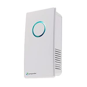 GermGuardian Pluggable Sanitizer Air Purifier with UV-C (White) $20