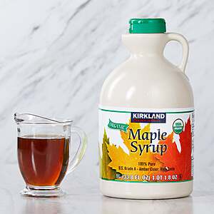 Costco Wholesale Locations: 33.8oz. Kirkland Signature Organic Pure Maple Syrup $12.40 or Less (Pricing May Vary)