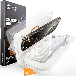 3-Pk SMARTDEVIL 9H Tempered Glass Screen Protector for iPhone 16 Pro Max $3.95
