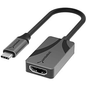 SABRENT 4K 60Hz USB-C to HDMI Adapter $8.95 & More + Free Shipping