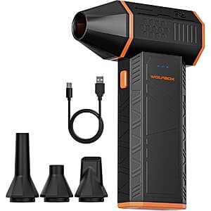 Open Box: WOLFBOX MF50 Electric Air Duster Mini Blower Turbo Fan $19.20 + Free S&H