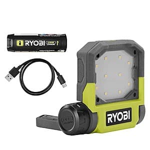 Select Stores: RYOBI USB Lithium Cordless Pivoting LED 3-Mode Flip Light Kit $11 (In-Store Purchase Only)
