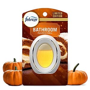 Febreze Bathroom Air Freshener (Pumpkin Roll or Baked Cinnamon Apple) $0.40 or less + Free Store Pickup