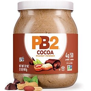 Select Accounts: 2-lb PB2 Powdered Cocoa Peanut Powder $12.20 w/ Subscribe & Save
