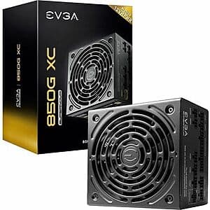 850W EVGA Supernova 850G XC ATX3.0 & PCIE 5 80+ Gold Fully Modular Power Supply $100 + Free Shipping
