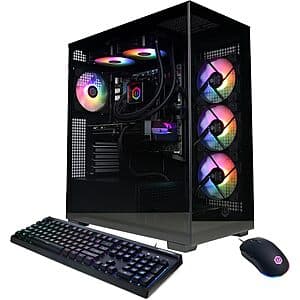 CyberPowerPC PC: AMD Ryzen 9 9900X, GeForce RTX 5070, 32GB DDR5, 1TB SSD $1500 & More + Free S&H w/ Amazon Prime