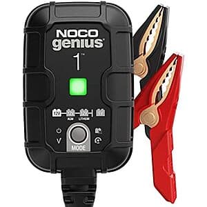 NOCO GENIUS1 6V / 12V 1A Smart Car Battery Charger $23.95