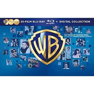 25-Film Warner Bros' 100th Anniversary Collection (Blu-ray, Various) $50 + Free Shipping