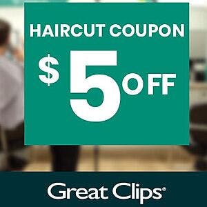 Participating Great Clips Salon Locations: Haircut Coupon $5 Off & More Coupons
