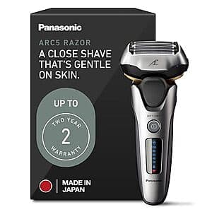 Panasonic Men's ARC5 Electric Razor (Silver) $110 + Free Shipping