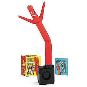 17" Wacky Waving Inflatable Tube Guy w/ Origins Mini-Book $7