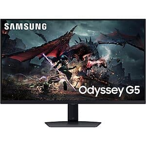 EDU/EPP: 32" Odyssey G5 G50D QHD 180Hz IPS Gaming Monitor + Resident Evil Requiem $189.95 + Free S&H