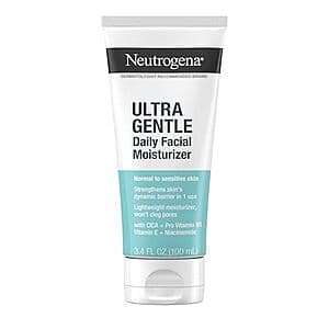 3.4-Oz Neutrogena Ultra Gentle Daily Face Moisturizer (Fragrance Free) $4.50 w/ Subscribe & Save
