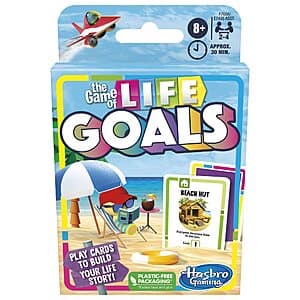 The Game of Life Goals Card & Quick-Playing Family Game $3.65