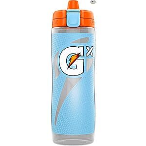 30-Oz Gatorade Gx Plastic Squeeze Bottle (Light Blue) $10
