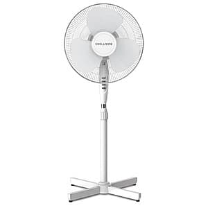 16" Cool Living Stand Fan (White) $20 + Free Pickup