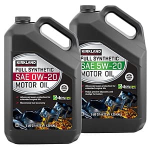 Costco Members: 4-Pk 5-Qt Kirkland Signature Full Synthetic Motor Oil (various) $54 each + Free Shipping