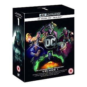 DC Universe Movie Collection: Volume 1 (4K Ultra HD + Blu-Ray, Region Free UK) $60 + Free Shipping