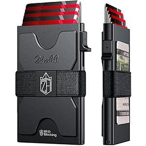 Prime Members: Zitahli Men's Aluminum Slim Card Holder Wallet w/ RFID Blocking $4.95 + Free S&H