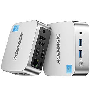 Prime Members: ACEMAGIC Vista V1 Mini PC: Twin Lake N150, 16GB RAM, 512GB SSD $131.35 + Free Shipping