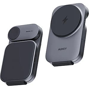 30W AUKEY MagFusion Z Qi2 3-in-1 Foldable Wireless Charger $33 + Free Shipping