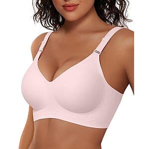 Vertvie Women's Wireless Jelly Bras (various) from $9.30