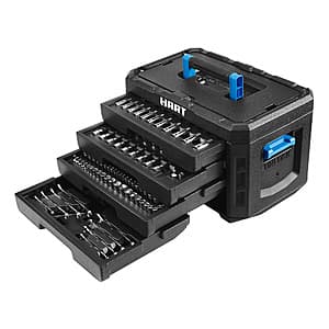 Walmart+ Members: 300-Piece HART Multiple Drive Mechanics Tool Set (Metric/SAE) $99 + Free Shipping