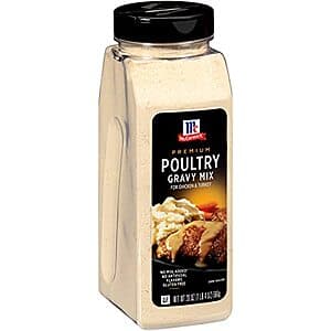 20-Oz McCormick Premium Poultry Gravy Mix $4.75 w/ Subscribe & Save