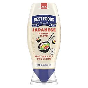 Select Accts: 11.5-Oz Best Foods Dijo-Mayo Smooth & Savory Mayonnaise Dressing $3 w/ S&S