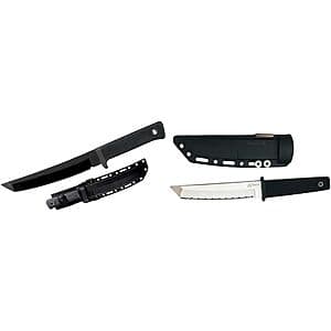 Cold Steel Fixed Blade Knives: 7" Recon Tanto SK-5 + 5.5" Kobun Serrated $51.90 + Free Shipping