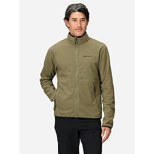 Marmot Men's Rocklin Fleece Jacket (Olive Grove, Size S-XXL) $38.25 + Free S/H $49+ Orders