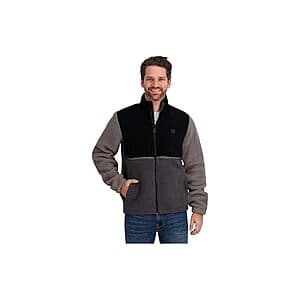Billabong Men's Full-Zip Mock Neck Sherpa Jacket (select sizes/colors) $19 + Free S&H w/ Prime