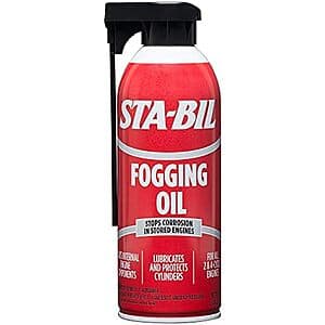 12-Oz STA-BIL Aerosol Fogging Oil for Engine Storage $2