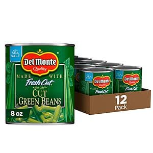 12-Pack 8-Oz Del Monte Blue Lake Cut Green Beans $4.15 w/ Subscribe & Save