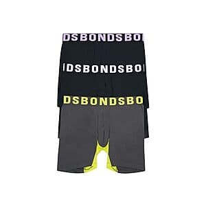 3-Pk Men's Bonds Underwear Anti-Chafing Boxer Brief (various colors/sizes) $9 + Free S&H w/ Amazon Prime