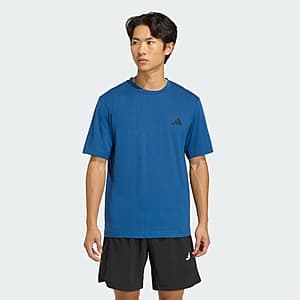 adidas Men's Workout Essentials Feelready T-Shirt (Various Colors) $8.80 + Free S&H