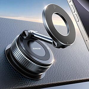 Joyroom 360° Adjustable MagSafe Suction Cup Phone Mount (Dark Blue) $10