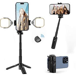 Prime Members: Ulanzi 3-in-1 Telescopic Selfie Stick Tripod w/ Bluetooth Remote $4.75 + Free Shipping
