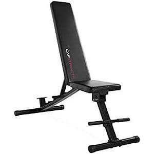 CAP Barbell Multi-Purpose Adjustable Utility Strength Training Weight Bench $48 + Free Shipping