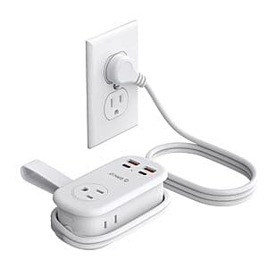 65W ORICO 7-in-1 GaN USB Travel Power Strip Charging Station $19.50