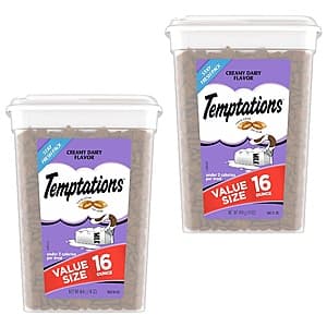 Select Accounts: 16-Oz Temptations Classic Crunchy & Soft Cat Treats (various) 2 for $10.20 & More w/ Subscribe & Save
